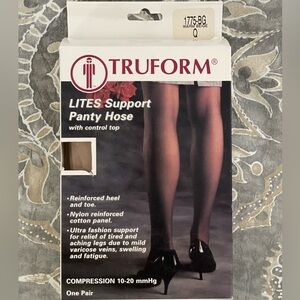 NWT Truform LITES Support Panty Hose